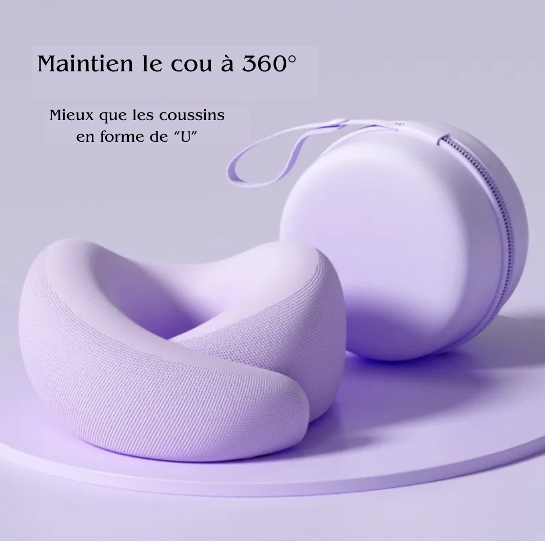 COCOONSoft™, Oreiller cervical en mousse à mémoire de forme pastel