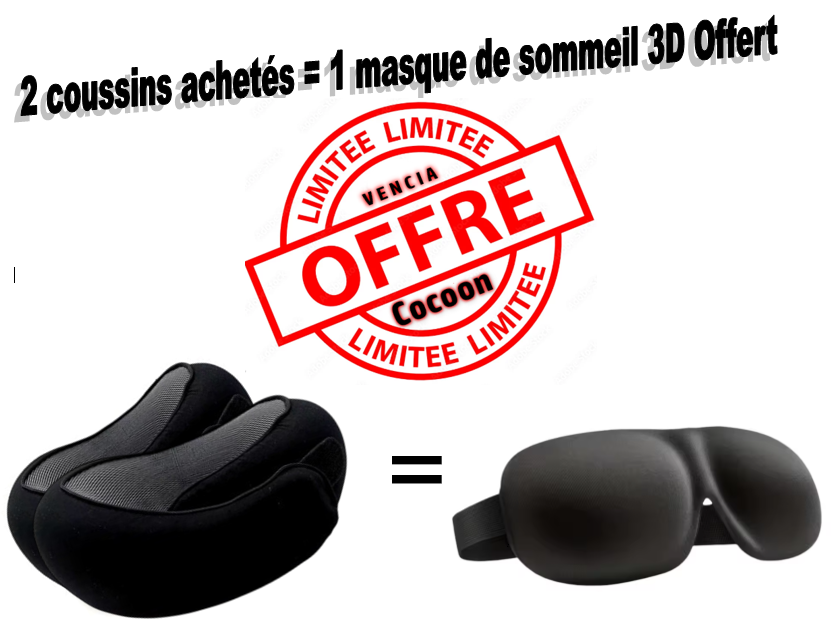 COCOON™, Oreiller cervical en mousse à mémoire de forme