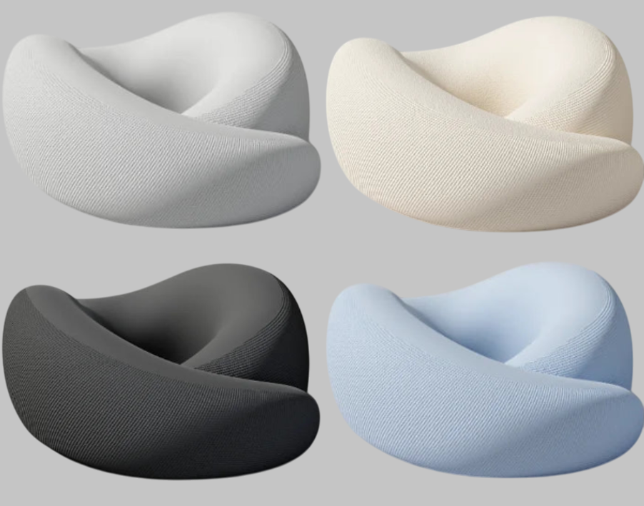 COCOONSoft™, Oreiller cervical en mousse à mémoire de forme pastel